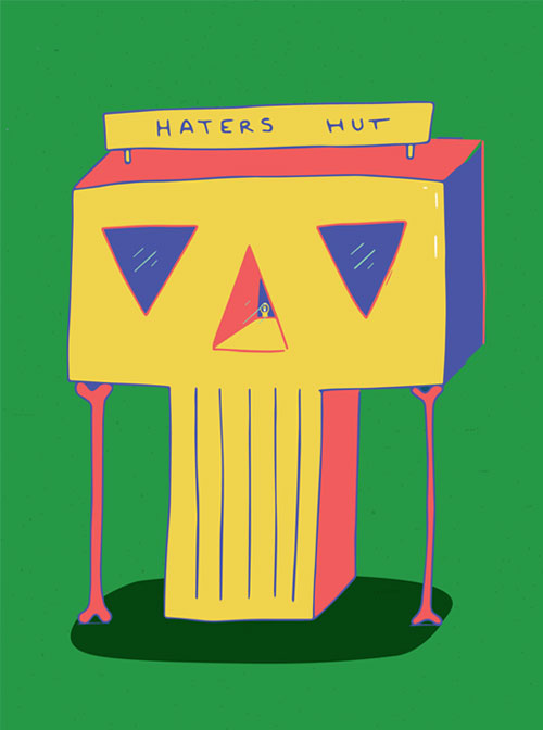 BetterReykjavik, posterexhibition, iclelandicillustrators, homy, illustration, hatershut