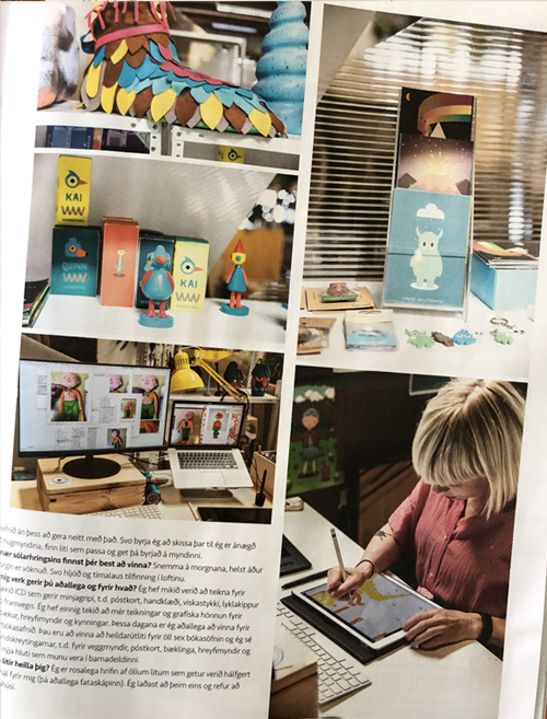 interview with icelandic toy designer and illustrator ninna thorarinsdottir