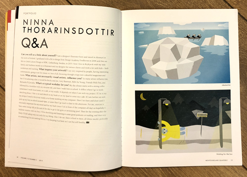NQ interview with icelandic designer and illustrator ninna thorarinsdottir